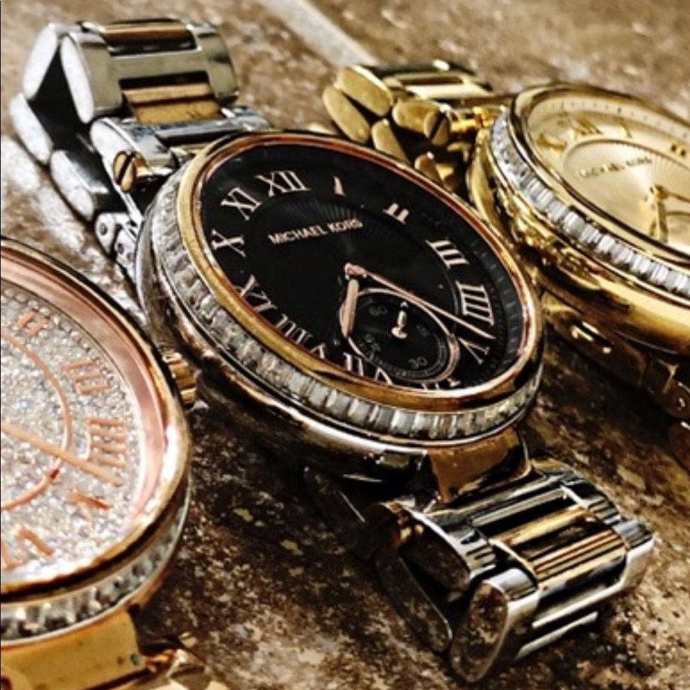 2 tone Micheal kors watch